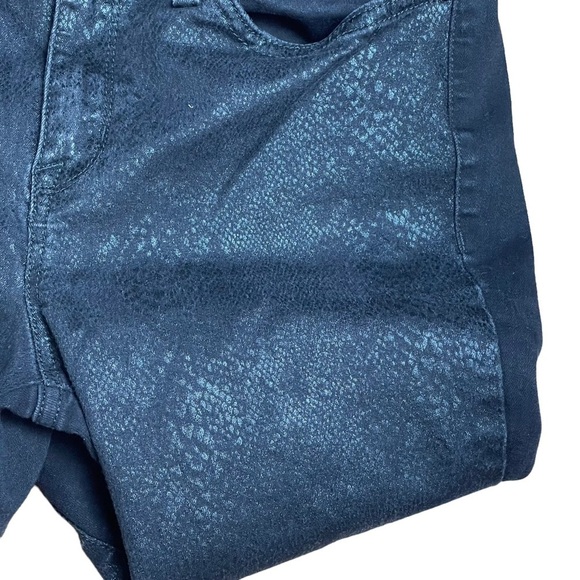 William Rast Black Snake Print Ankle Jeans Size 30 - Picture 8 of 10